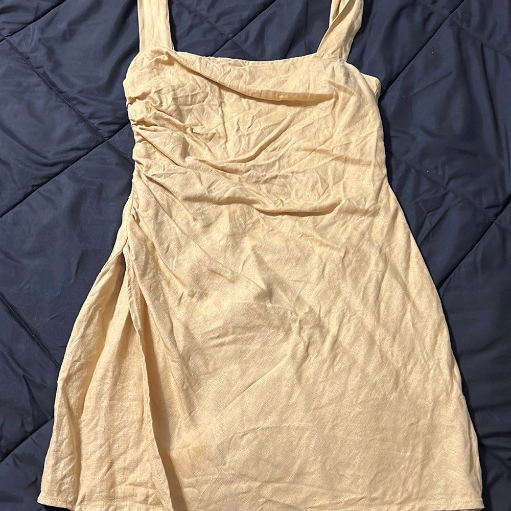 Reformation Linen Mini Dress